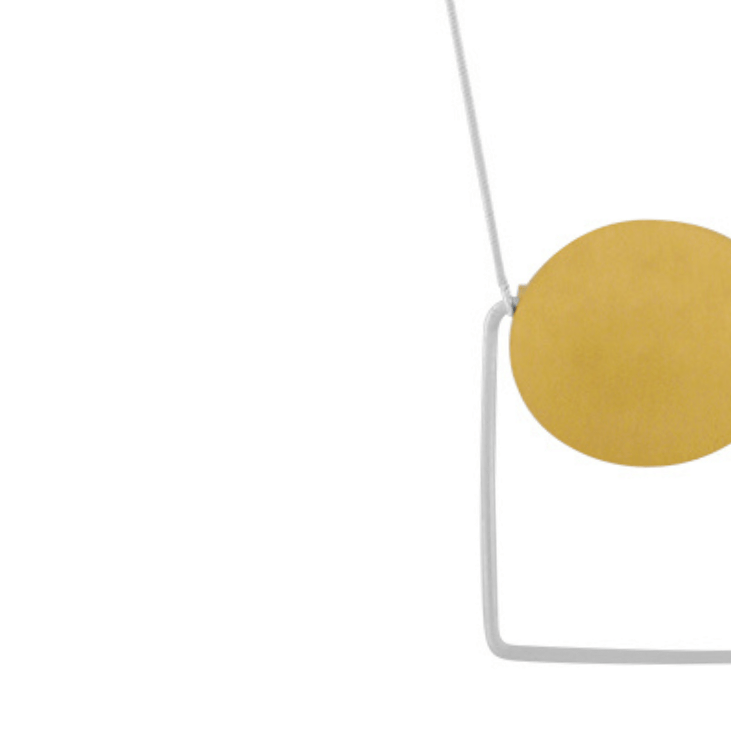 Vanity IN:STORE Collana Regolabile a Due Toni con Punti Quadrati Placcata in Argento